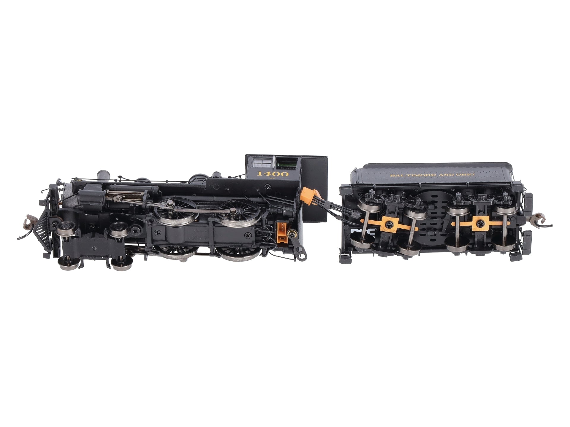 Bachmann 80106 HO Baltimore & Ohio Baldwin 4-4-0 Steam Locomotive & Tender w/DCC