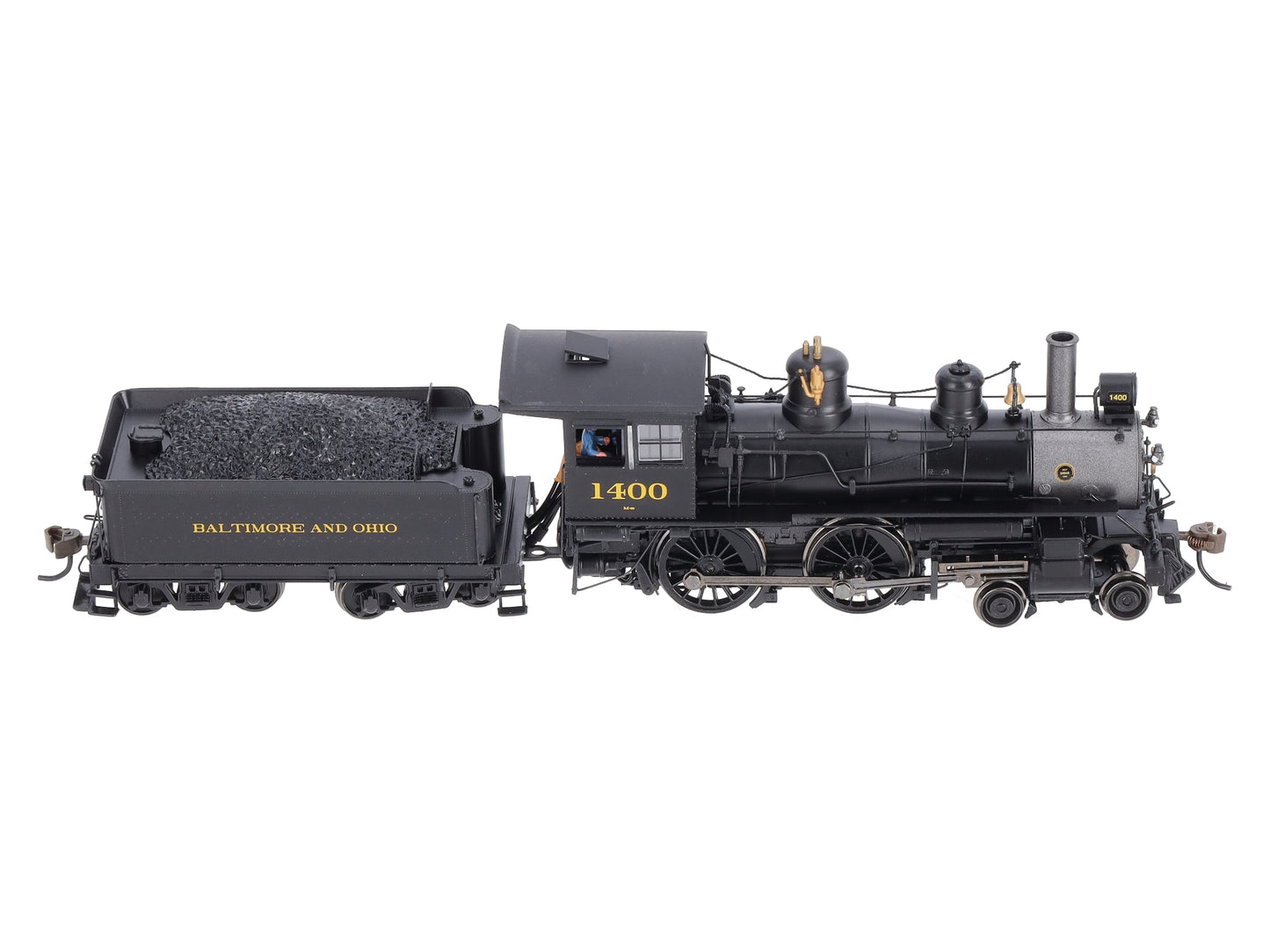 Bachmann 80106 HO Baltimore & Ohio Baldwin 4-4-0 Steam Locomotive & Tender w/DCC