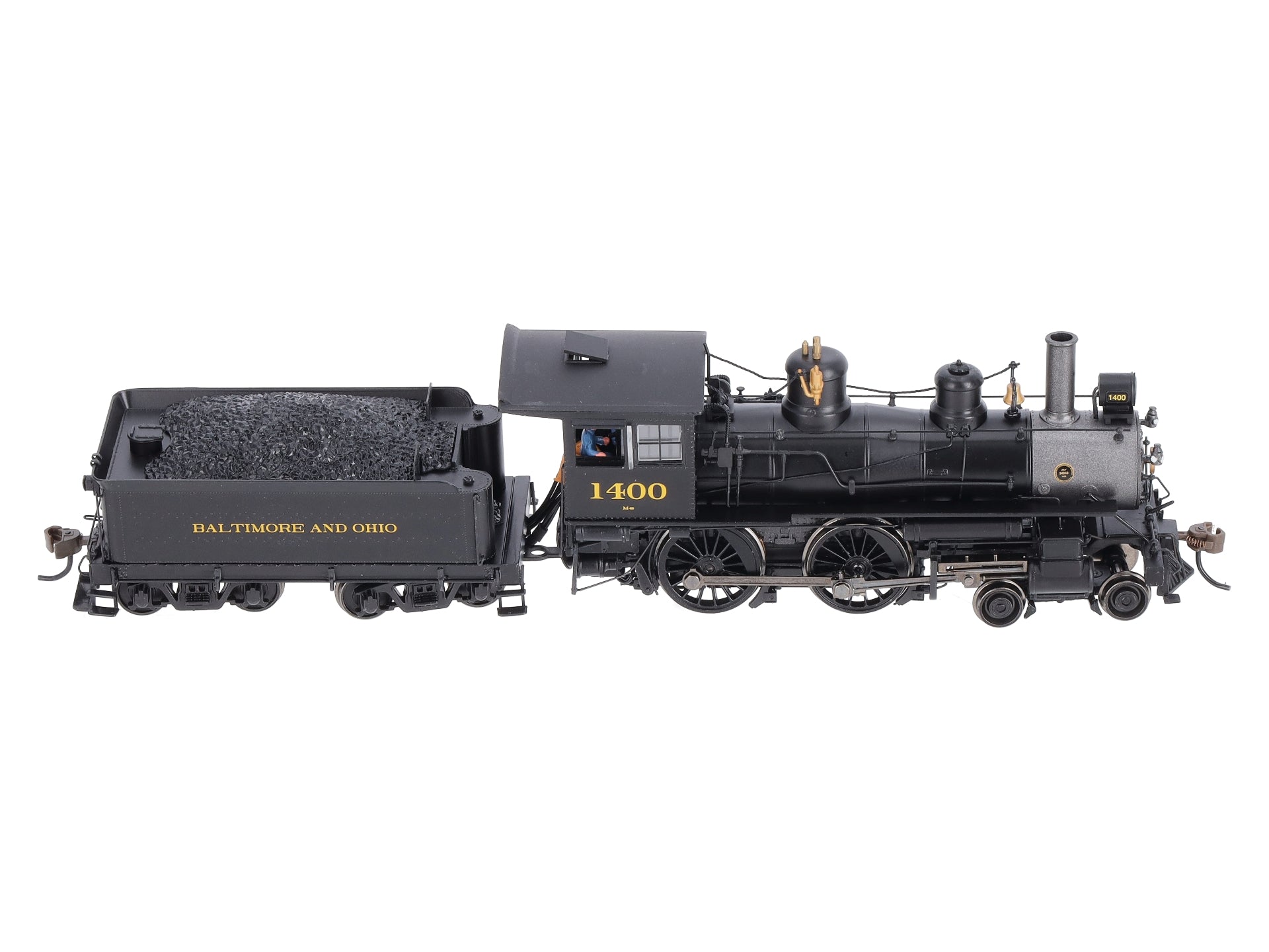 Bachmann 80106 HO Baltimore & Ohio Baldwin 4-4-0 Steam Locomotive & Tender w/DCC