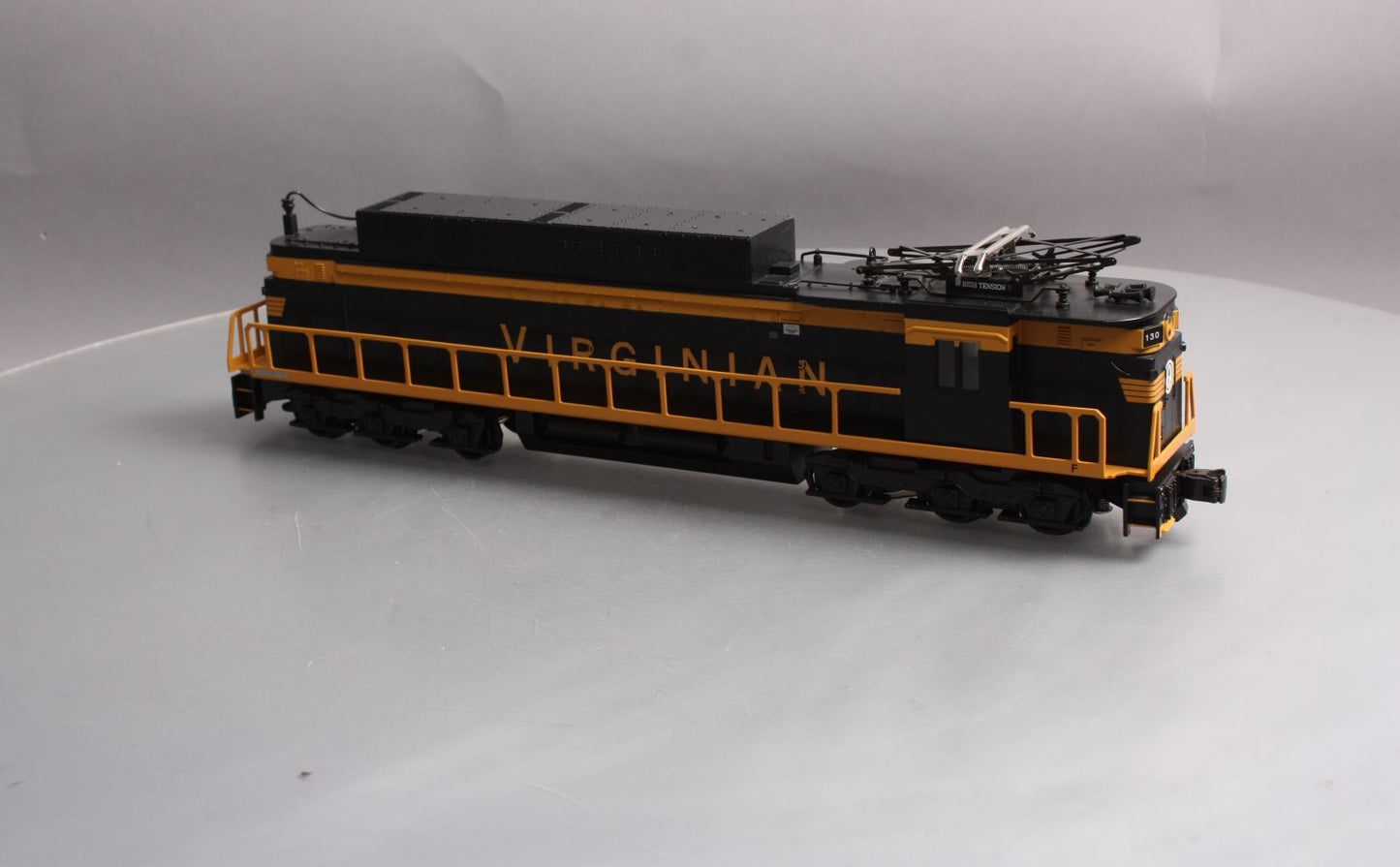 Williams EF407 Virginian Black EL-C Power A Electric Engie #130 with Horn LN/Box