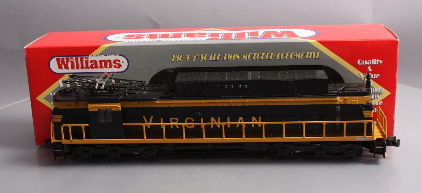 Williams EF407 Virginian Black EL-C Power A Electric Engie #130 with Horn LN/Box