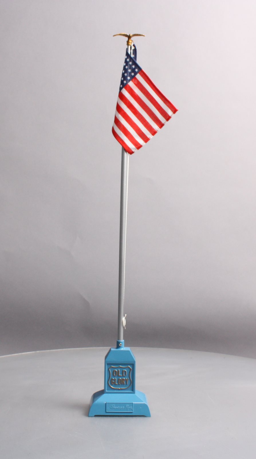 MTH 11-90078 O American Flyer Old Glory Flag Pole & Base w/ American Flag #2050 LN/Box