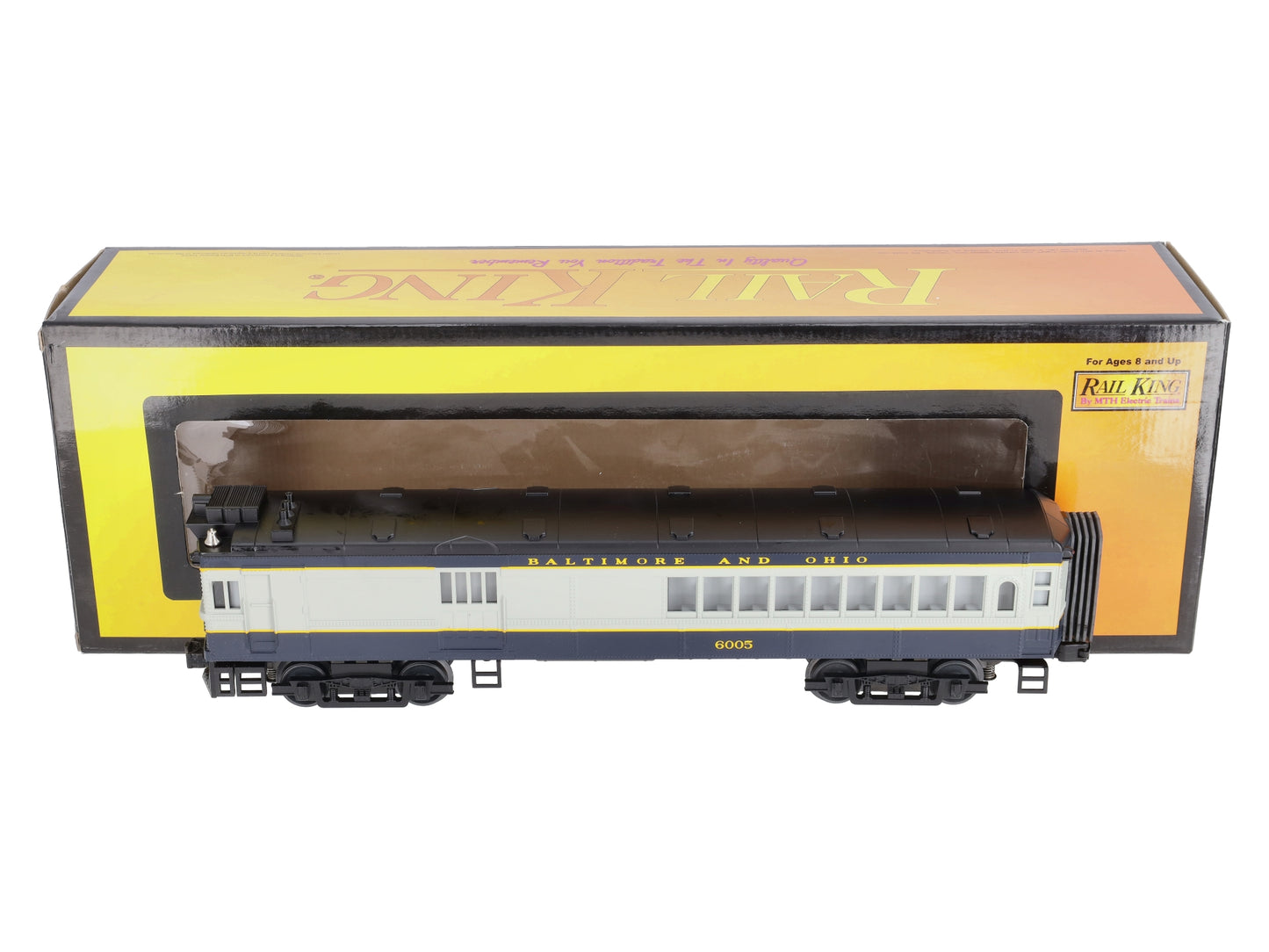 MTH 30-2134-1 O Gauge Baltimore & Ohio Doodlebug Diesel Engine w/PS1 #6005 LN/Box