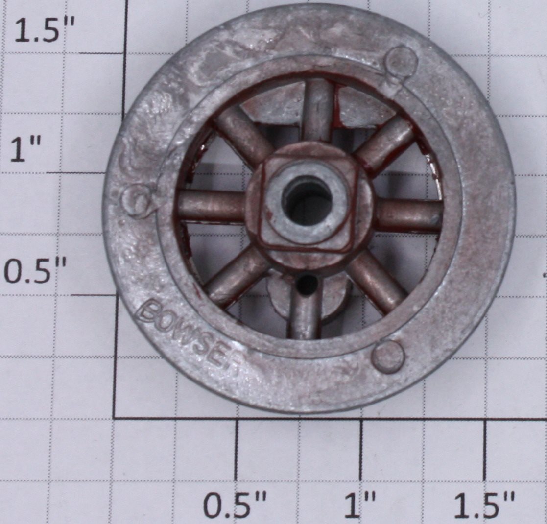 Lionel SLS-255-7 Red Spoked 1-1/2" O Gauge Steam Loco Gear Wheel w/Boss
