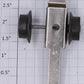 Lionel 1110-11 Nickel Rear Truck Frame with Wheels-No Spring, Incomplete
