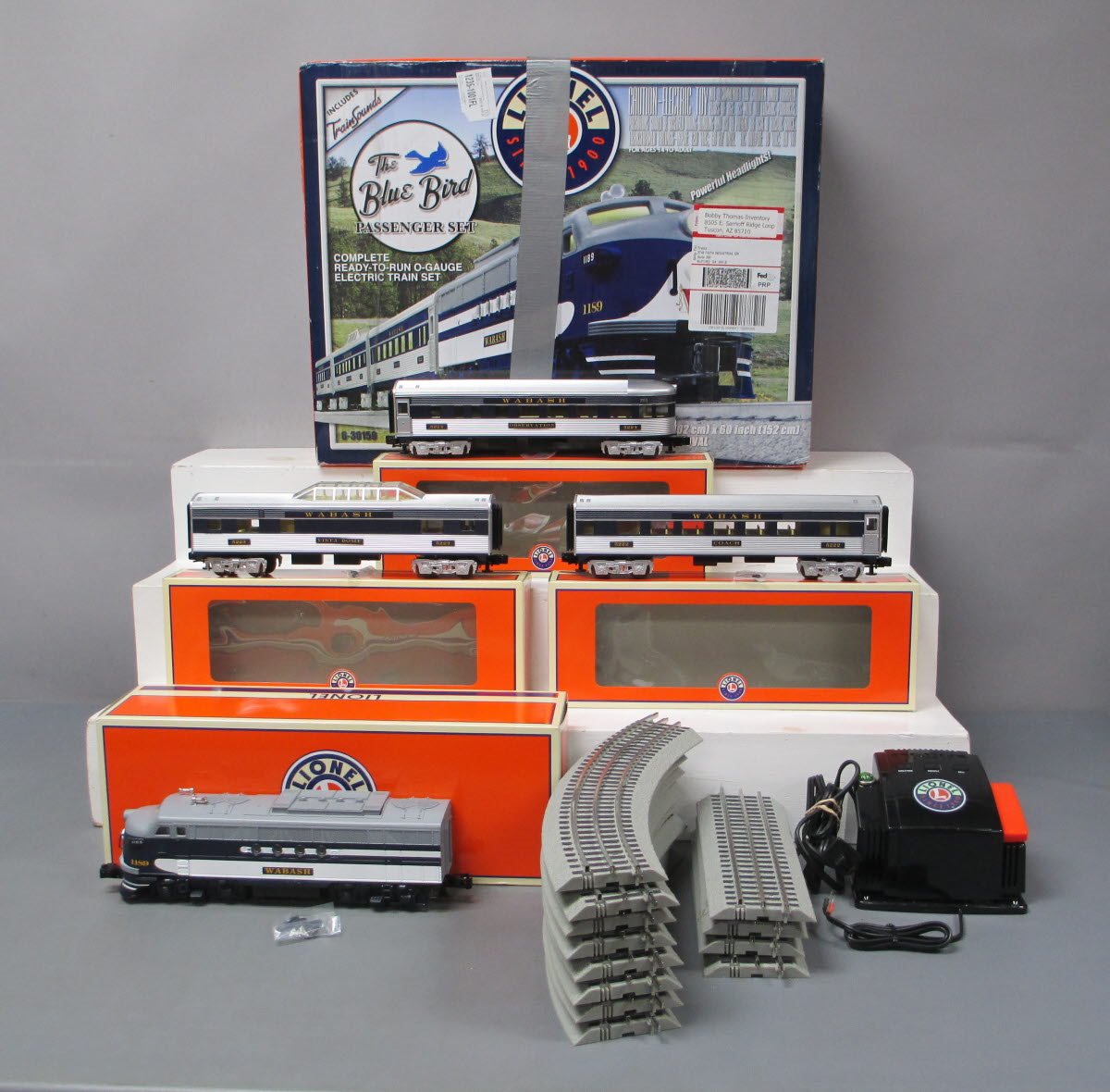Lionel 6-30159 Wabash The Blue Bird O Gauge Diesel Passenger Train Set