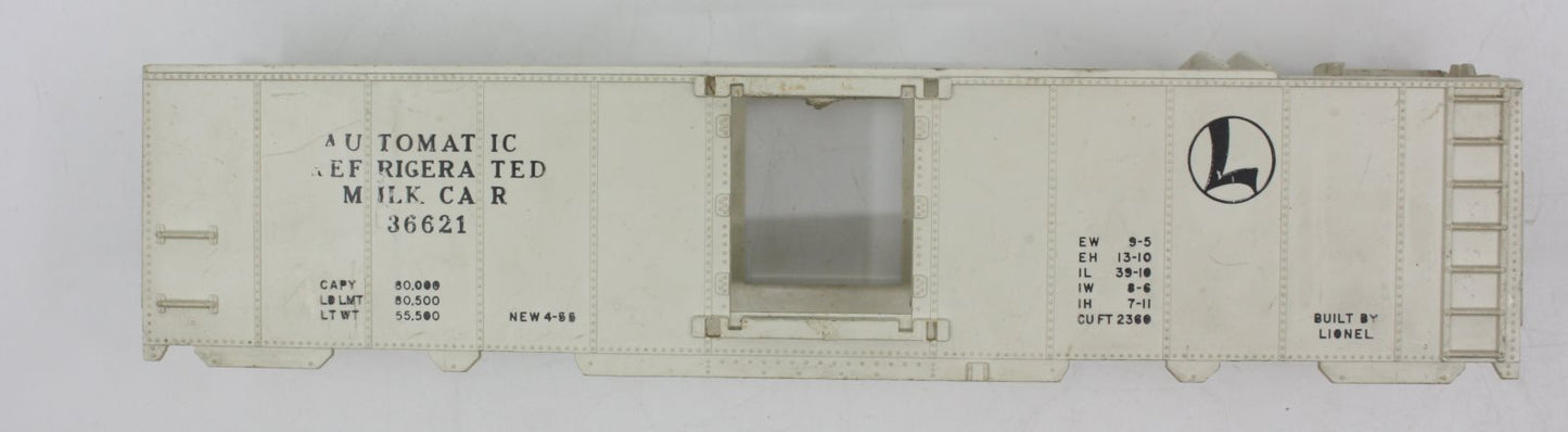 Lionel 620-7783-002 #36621 Automatic Milk Car Shell