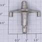 Lionel 20-70 Die-Cast Finished Nickel KW Switch Shaft