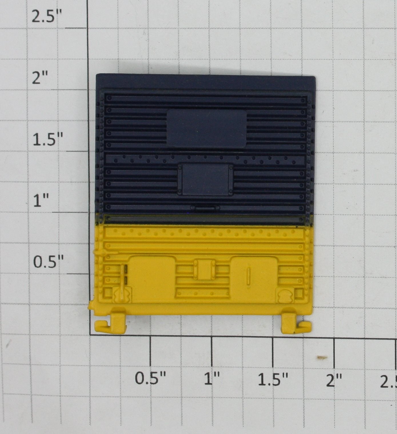 Lionel 9426-12 C&O Blue and Yellow Multi Panel Boxcar Door with Guides