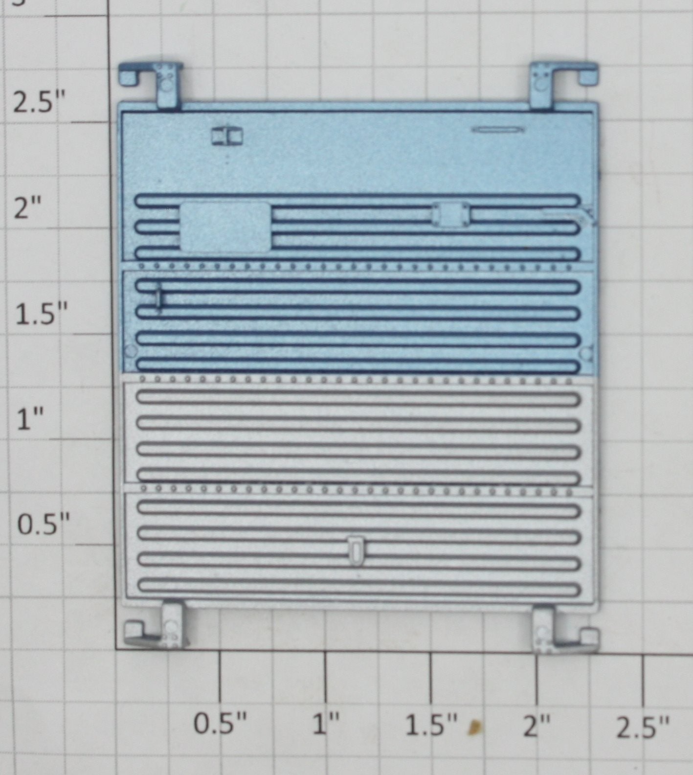 Lionel 29205-14 Blue/Silver Mickey Mouse Hi-Cube Boxcar Door w Door Guides