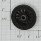 Lionel 701-14 Geared End Wheel with Tire