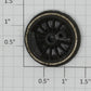 Lionel 701-14 Geared End Wheel with Tire