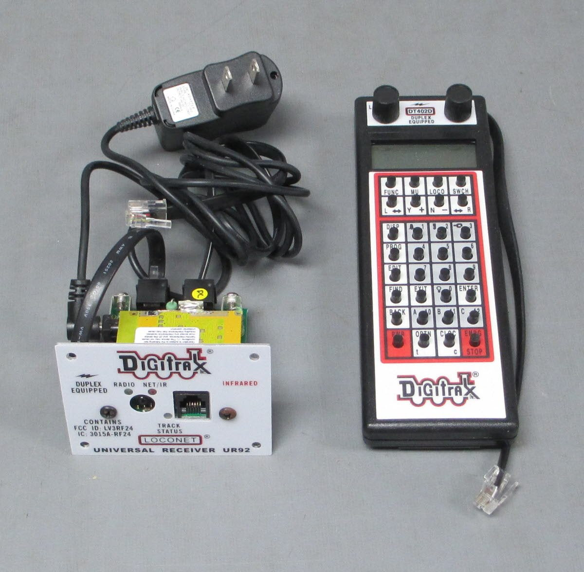 Digitrax SCFXD8 Super Chief Xtra Starter Duplex Radio 8 Amp Set