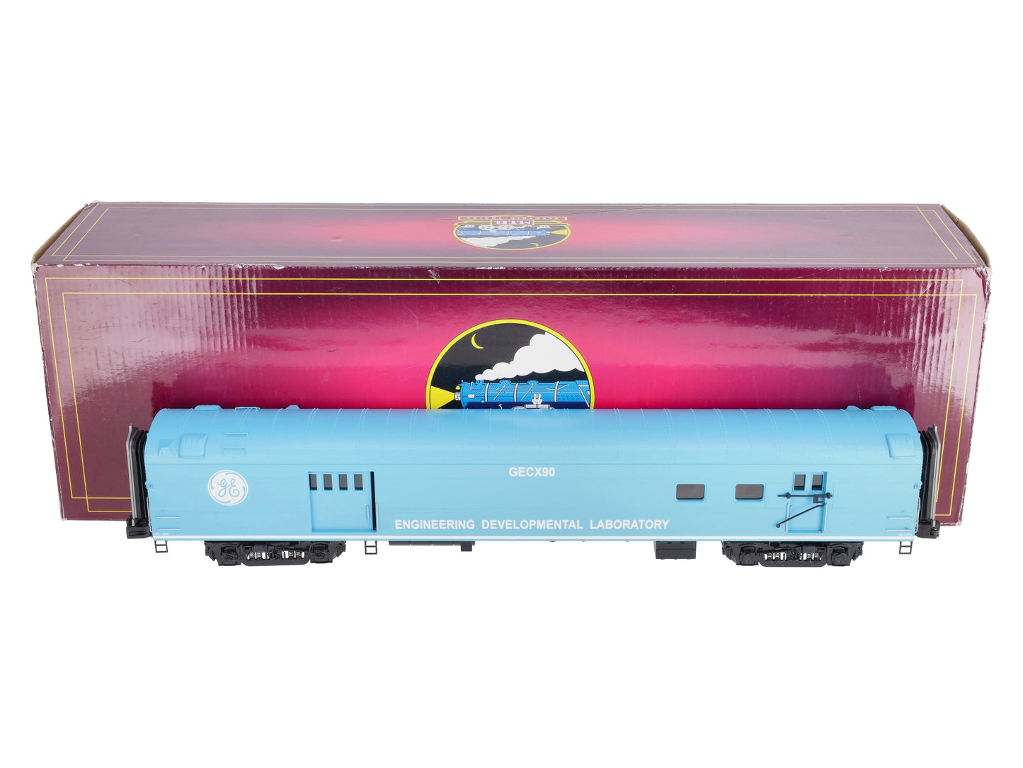 MTH 20-68003 O Gauge GE Evolution 70' Streamlined RPO Passenger Car #90