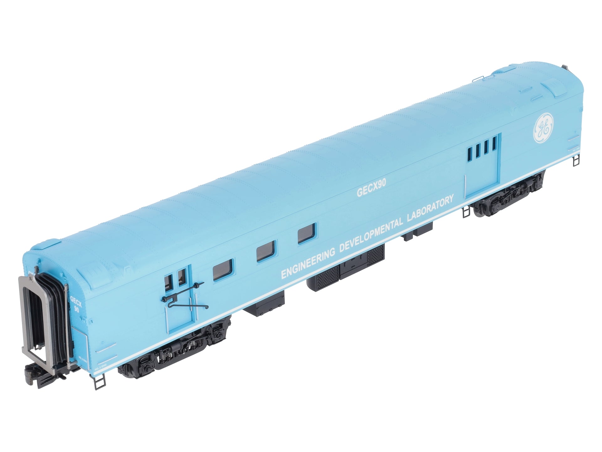 MTH 20-68003 O Gauge GE Evolution 70' Streamlined RPO Passenger Car #90