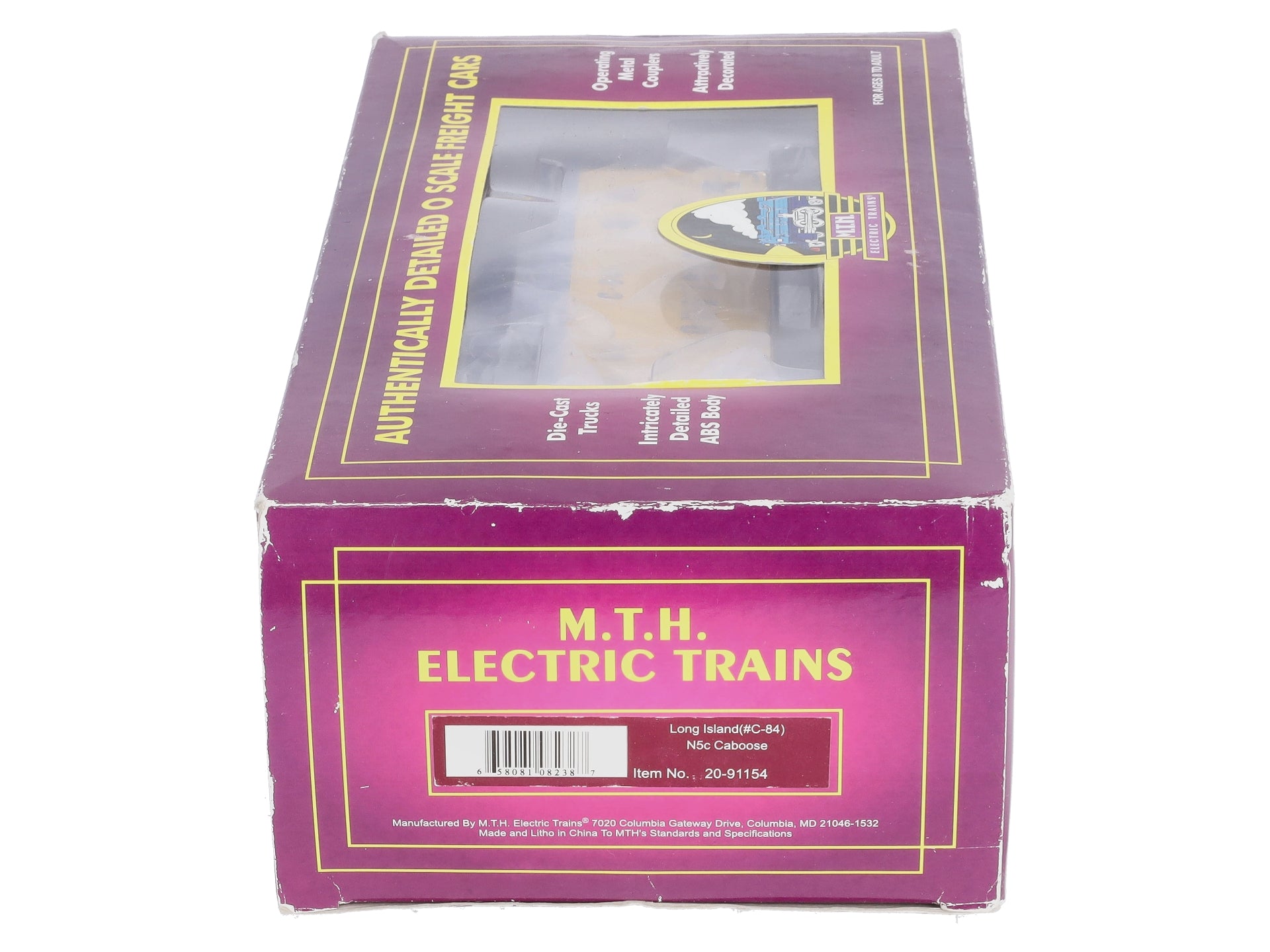 MTH 20-91154 O-Gauge Long Island N5c Caboose #C-84 LN/Box