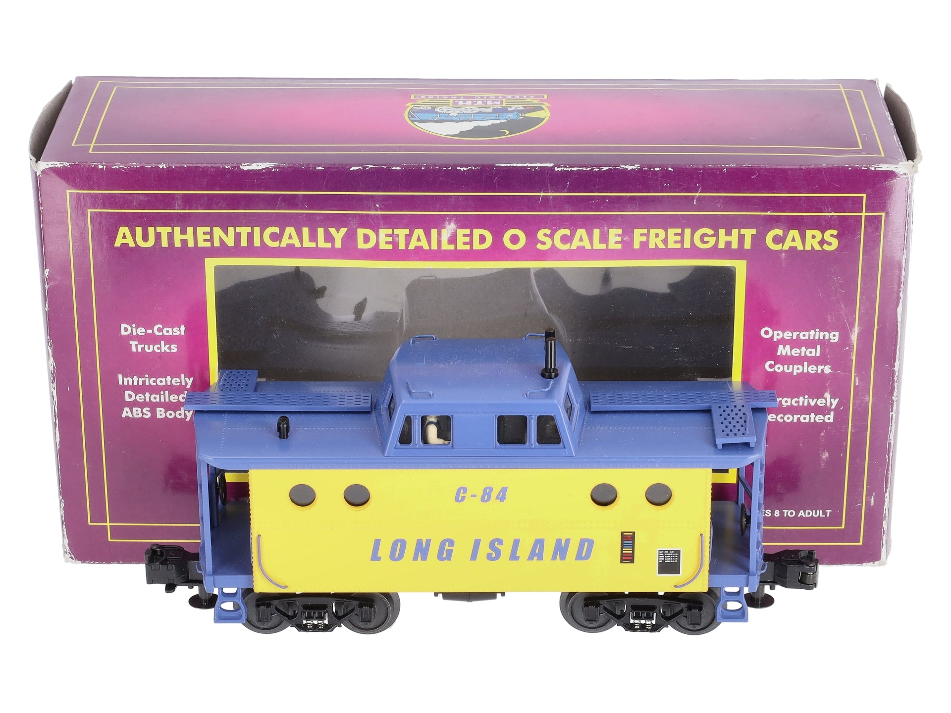 MTH 20-91154 O-Gauge Long Island N5c Caboose #C-84 LN/Box