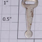 Lionel 718-1 Nickel Lionel Jr. / Winner Hook Coupler