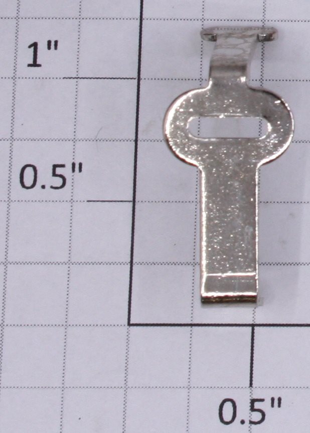 Lionel 2022-20 Nickel Long Hook / Short Shank Tender Coupler