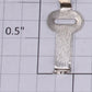 Lionel 2022-20 Nickel Long Hook / Short Shank Tender Coupler