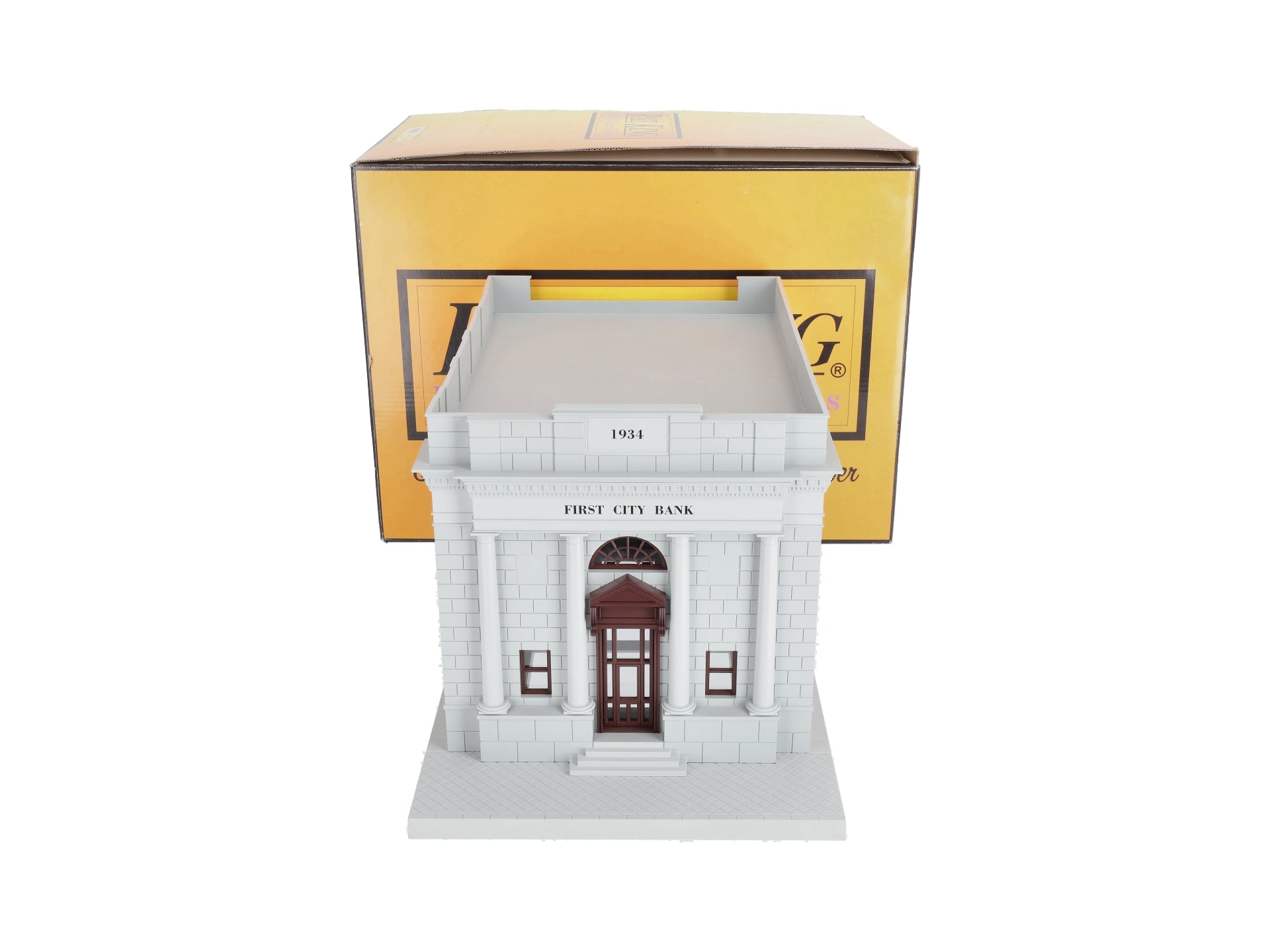 MTH 30-9017 O Gauge First City Bank Building LN/Box