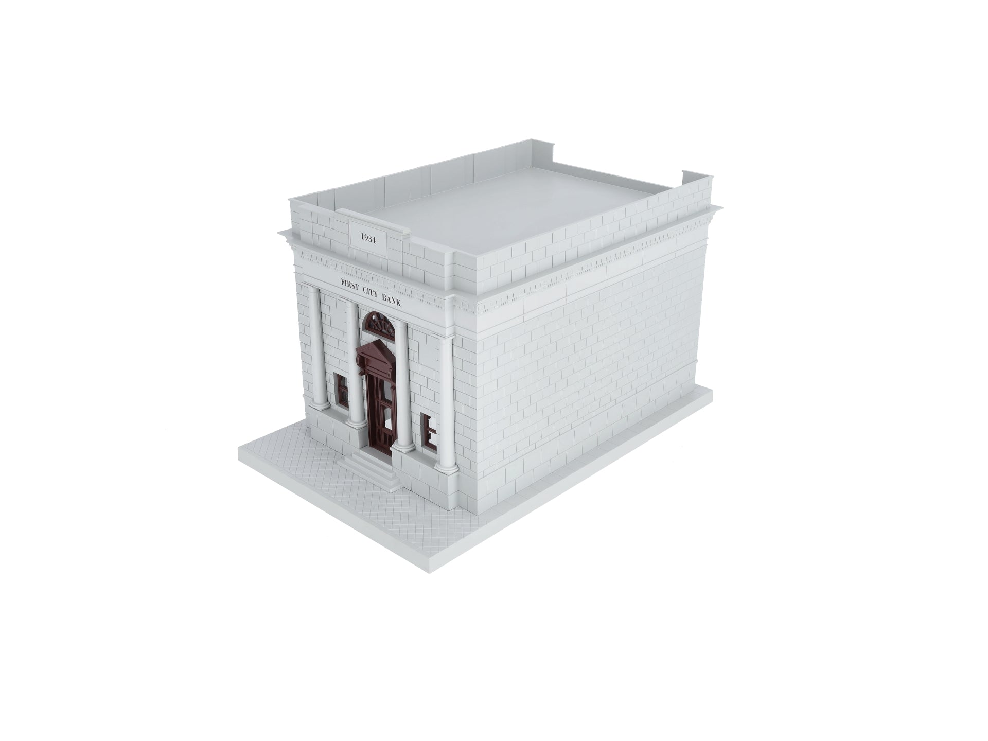 MTH 30-9017 O Gauge First City Bank Building LN/Box