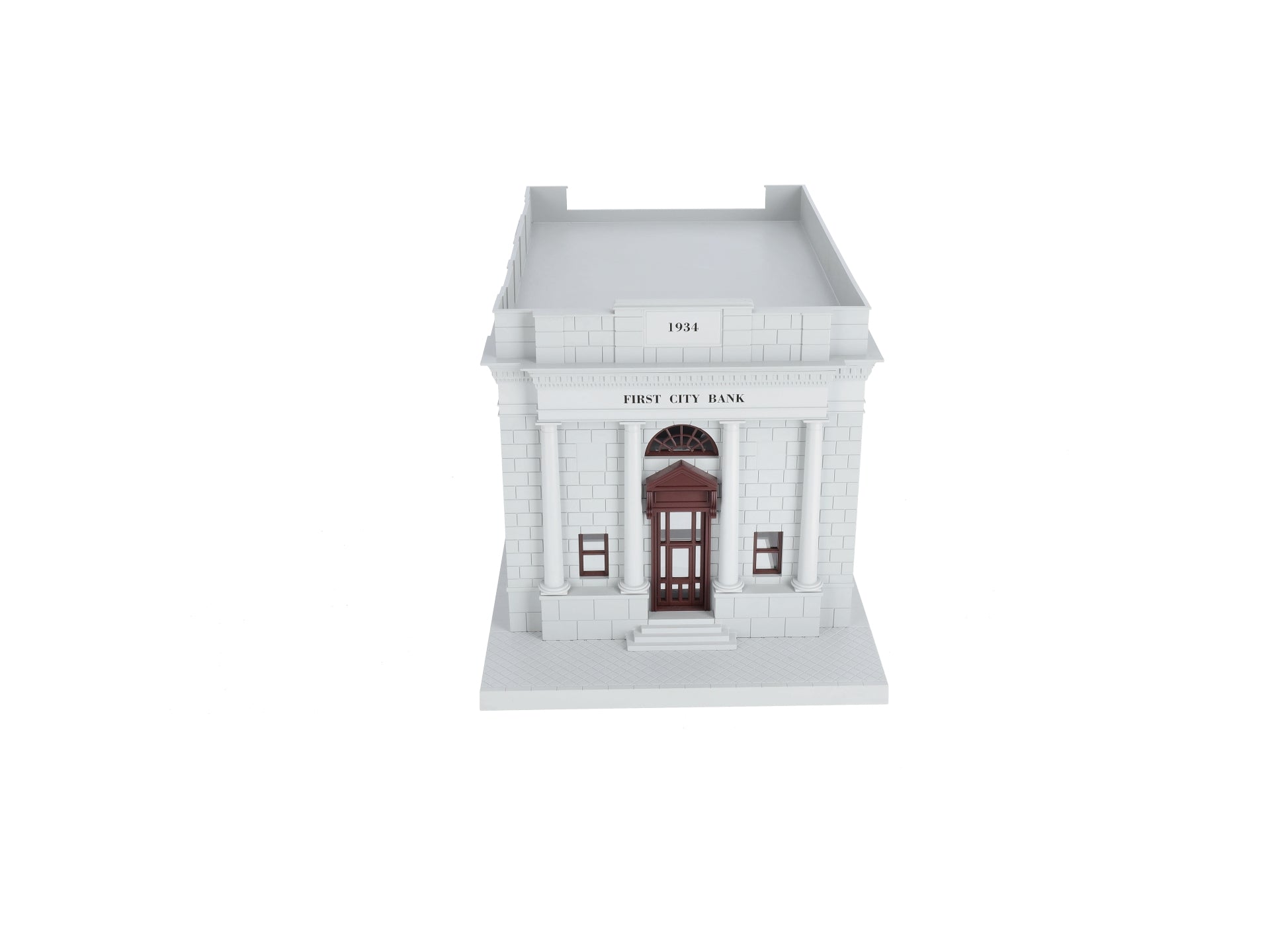MTH 30-9017 O Gauge First City Bank Building LN/Box