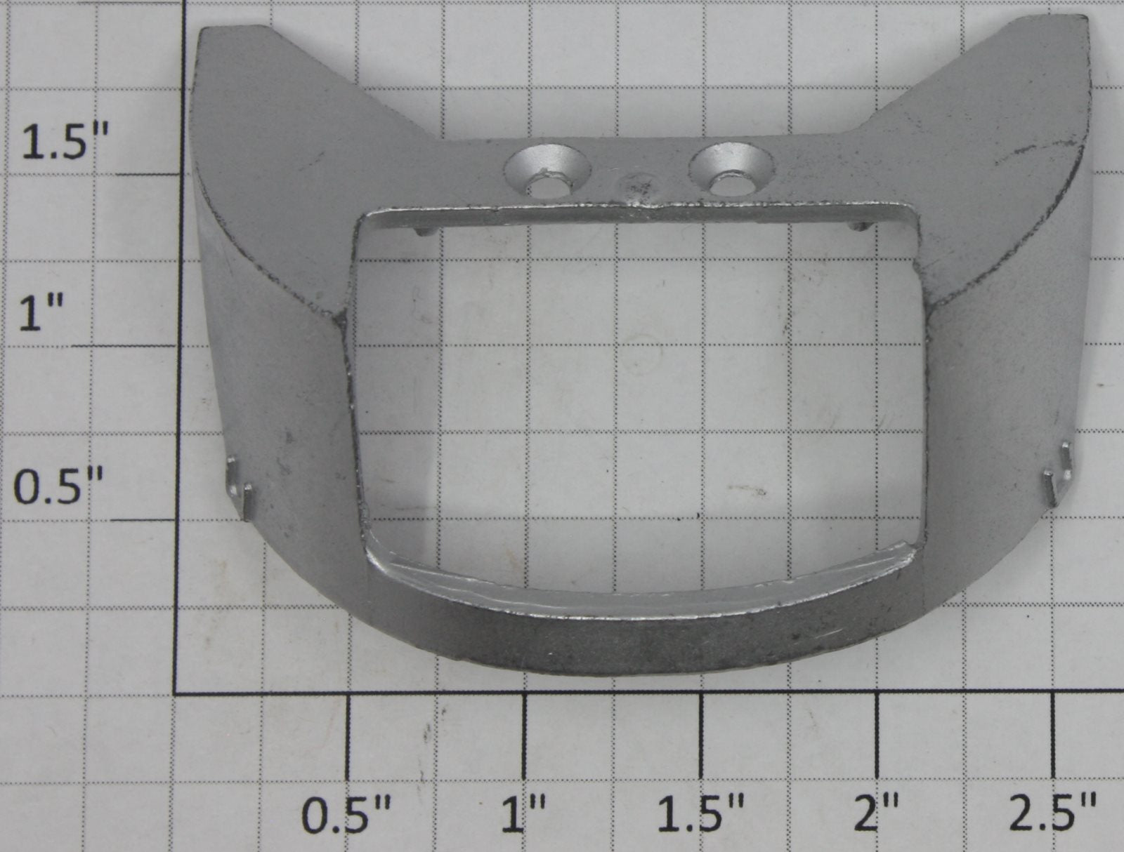 Lionel 2333-59 O Gauge Cast Santa Fe Silver Front Apron