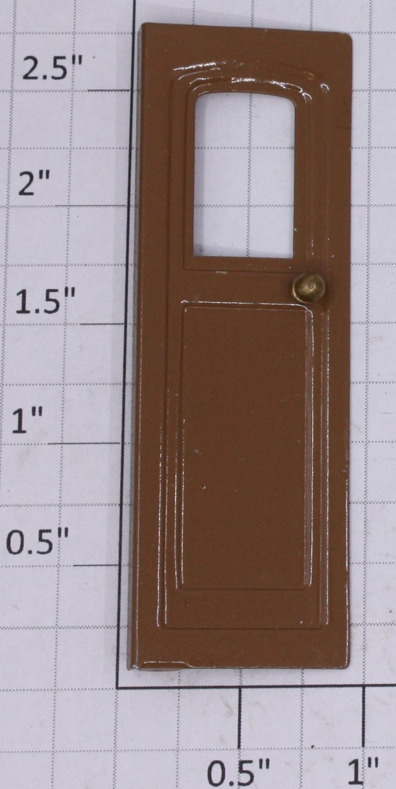 Lionel 36-16 Brown Left Hand Stephen Girard Passenger Car Door with Knob