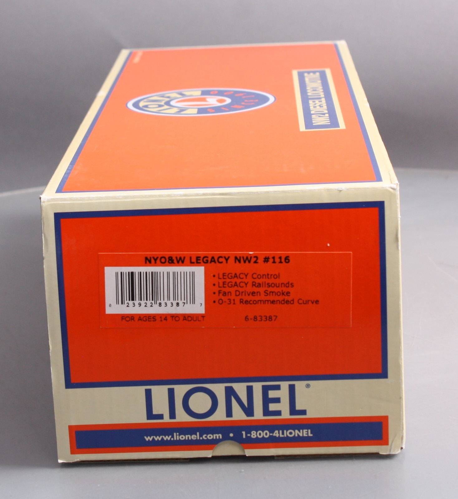 Lionel 6-83387 NYO&W NW2 Diesel Switcher #116 with LEGACY