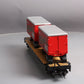 MTH 20-95126 Narragansett Ale Flat Car #17236 with 2 PUP Trailers