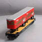MTH 20-95126 Narragansett Ale Flat Car #17236 with 2 PUP Trailers