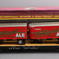 MTH 20-95126 Narragansett Ale Flat Car #17236 with 2 PUP Trailers