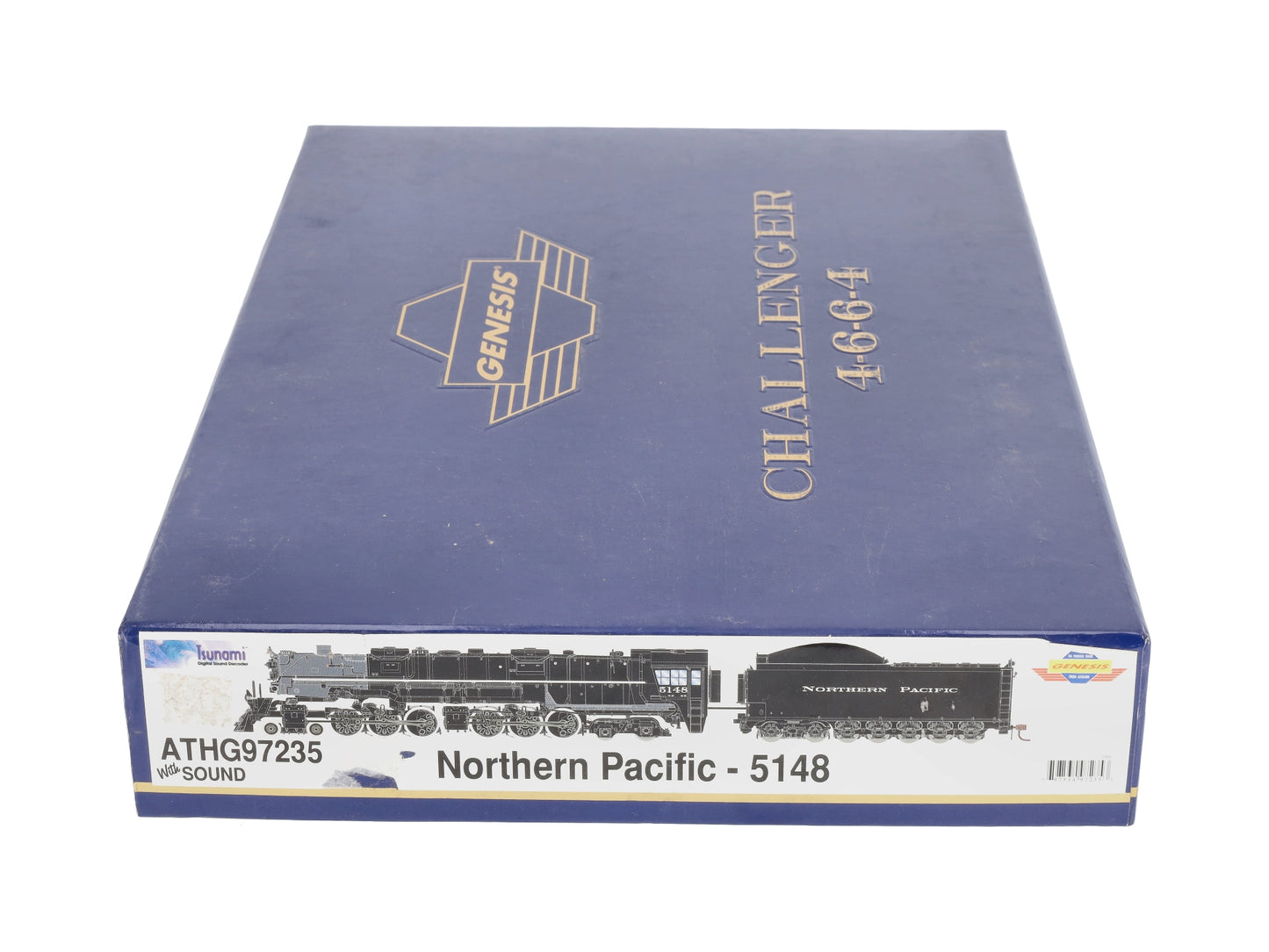 Athearn G97235 HO NP Challenger 4-6-6-4 Steam Locomotive w/DC & DCC/Sound #5148