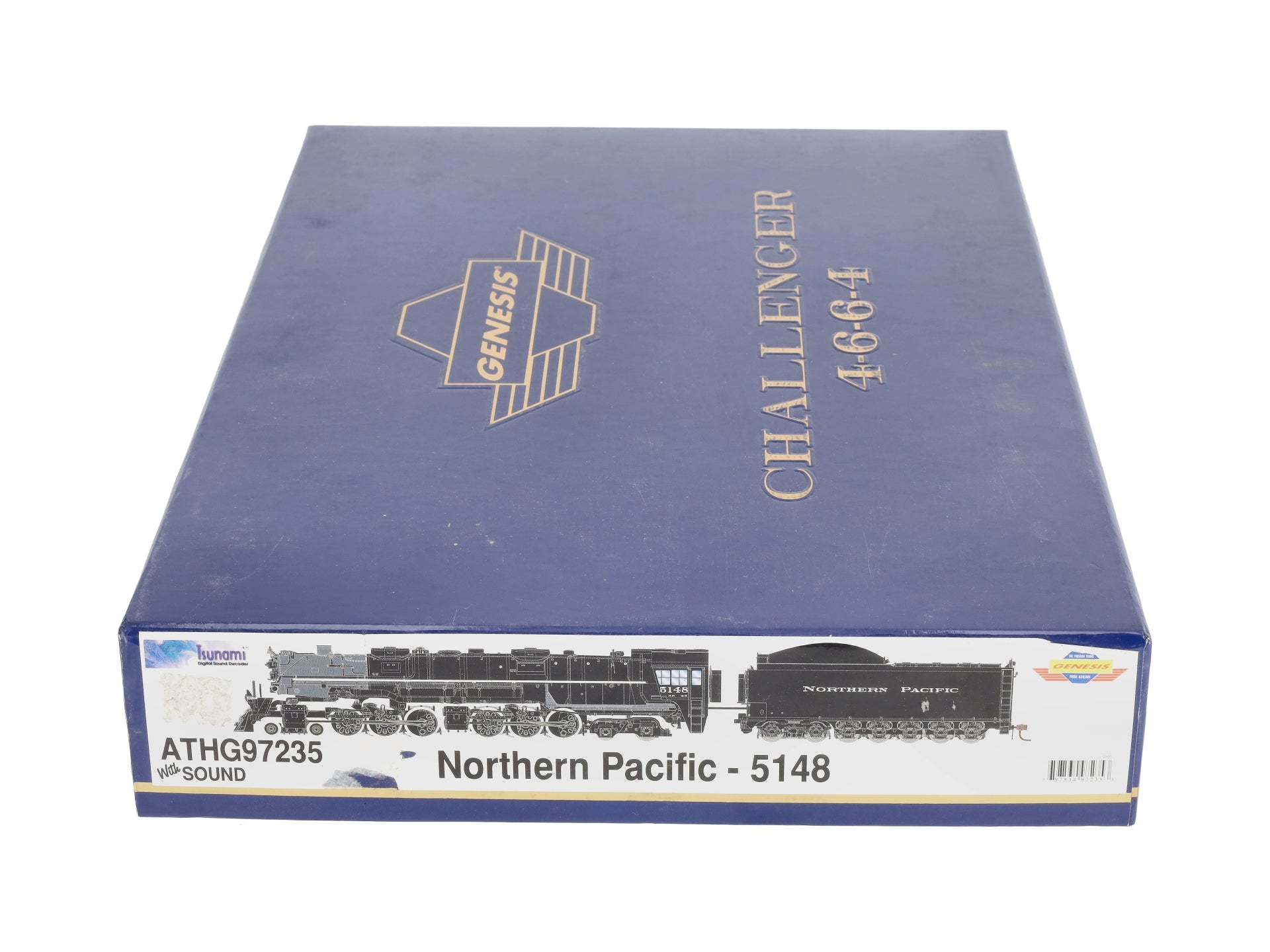 Athearn G97235 HO NP Challenger 4-6-6-4 Steam Locomotive w/DC & DCC/Sound #5148