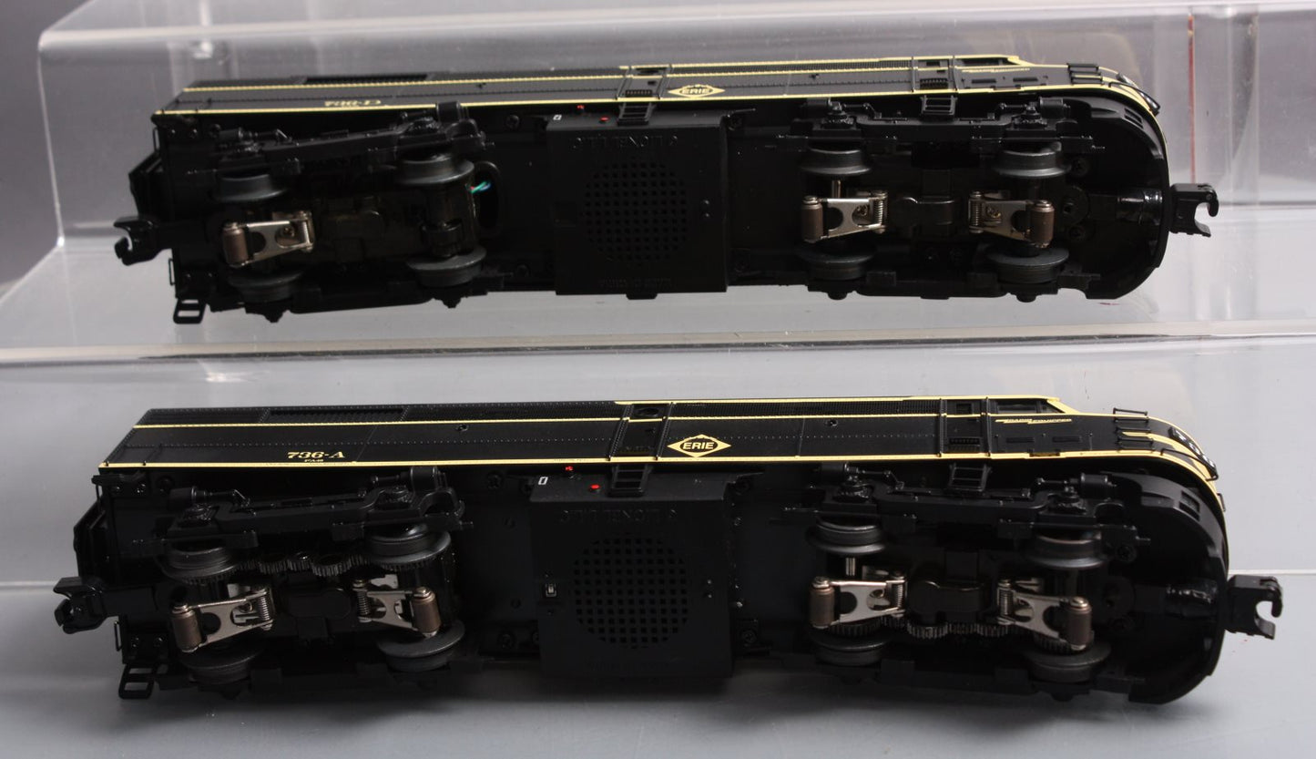 Lionel 6-81510 Erie FA-2 AA Diesel Locomotive Set #736-A/736-D with Legacy