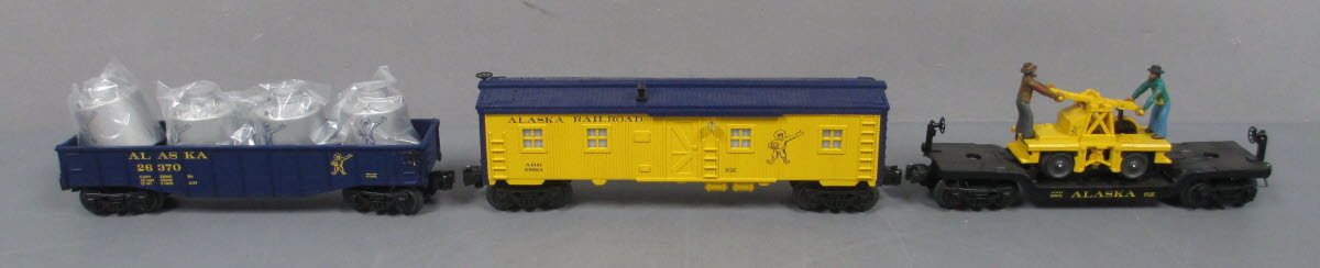 Lionel 6-30046 O Modern Alaska Work Train Expansion Pack LN/Box