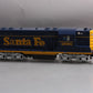 Lionel 6-38821 Santa Fe LionChief Plus GP7 Diesel Locomotive #2656
