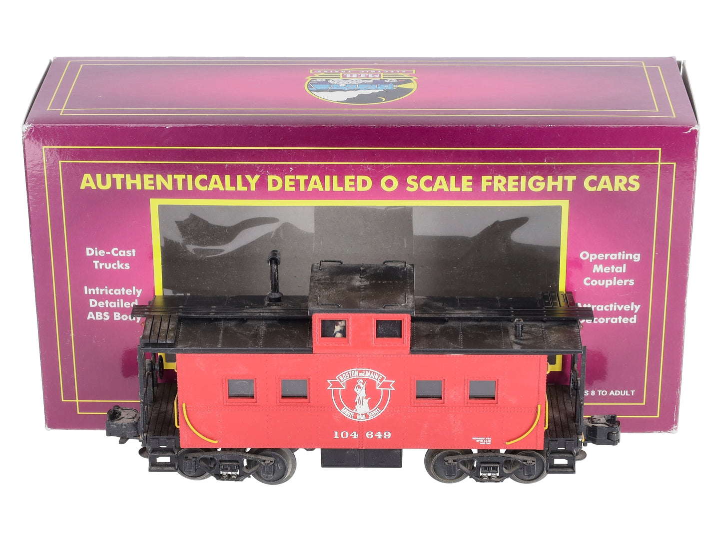 MTH 20-91088 Boston & Maine Caboose #104649 LN/Box