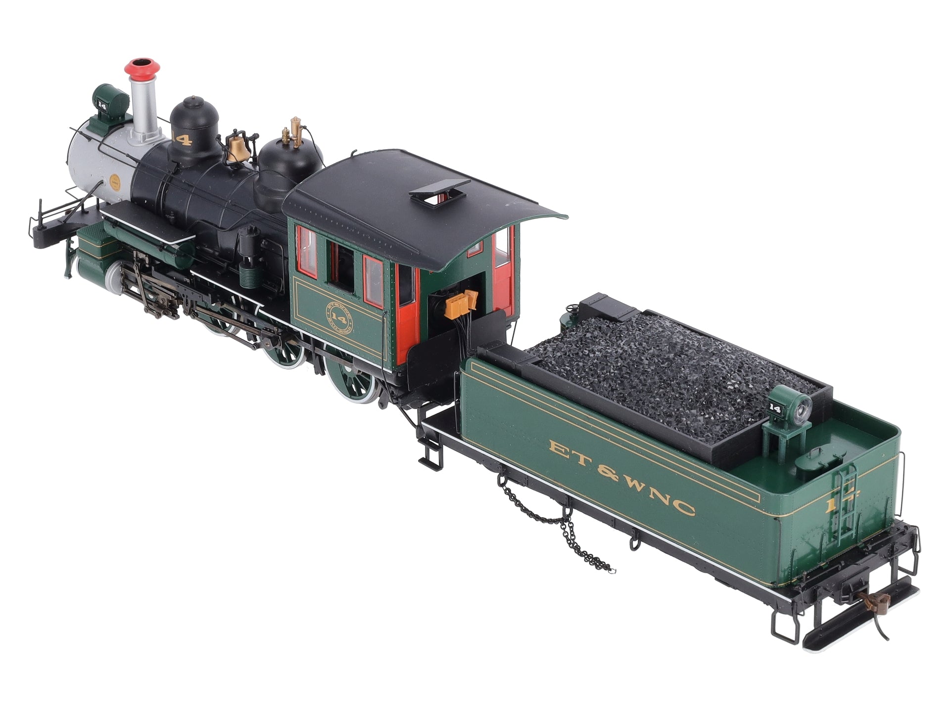 Bachmann 28905 On30 ET&WNC Baldwin 4-6-0 Steam Locomotive #14 w/DCC Sound