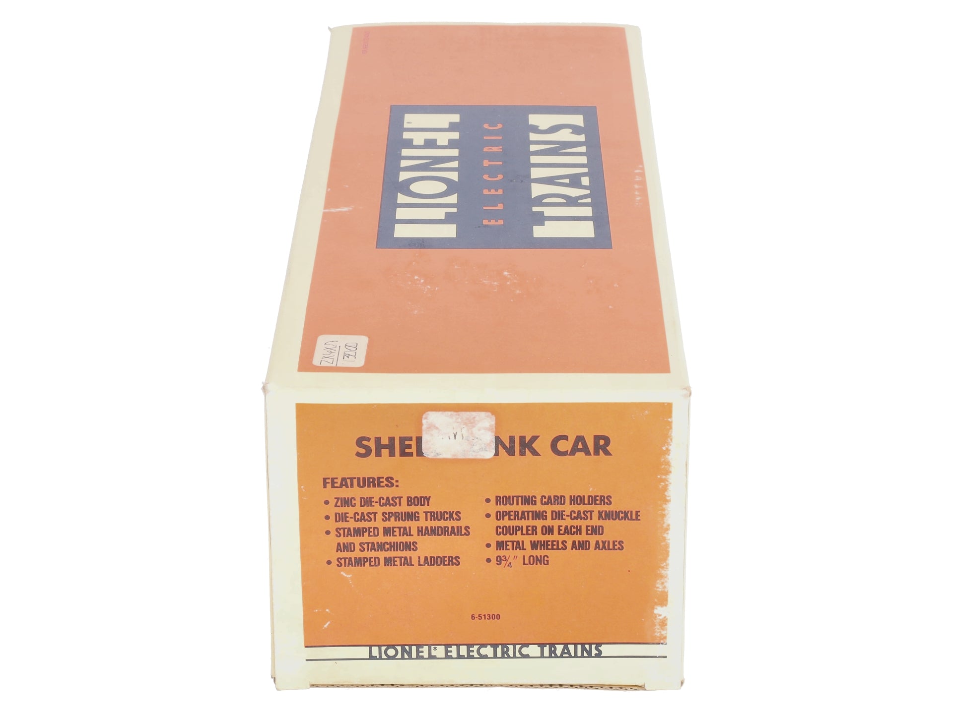 Lionel 6-51300 O Gauge Shell Semi-Scale Single Dome Tank Car #8124 LN/Box