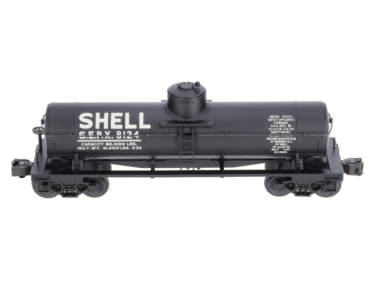 Lionel 6-51300 O Gauge Shell Semi-Scale Single Dome Tank Car #8124 LN/Box