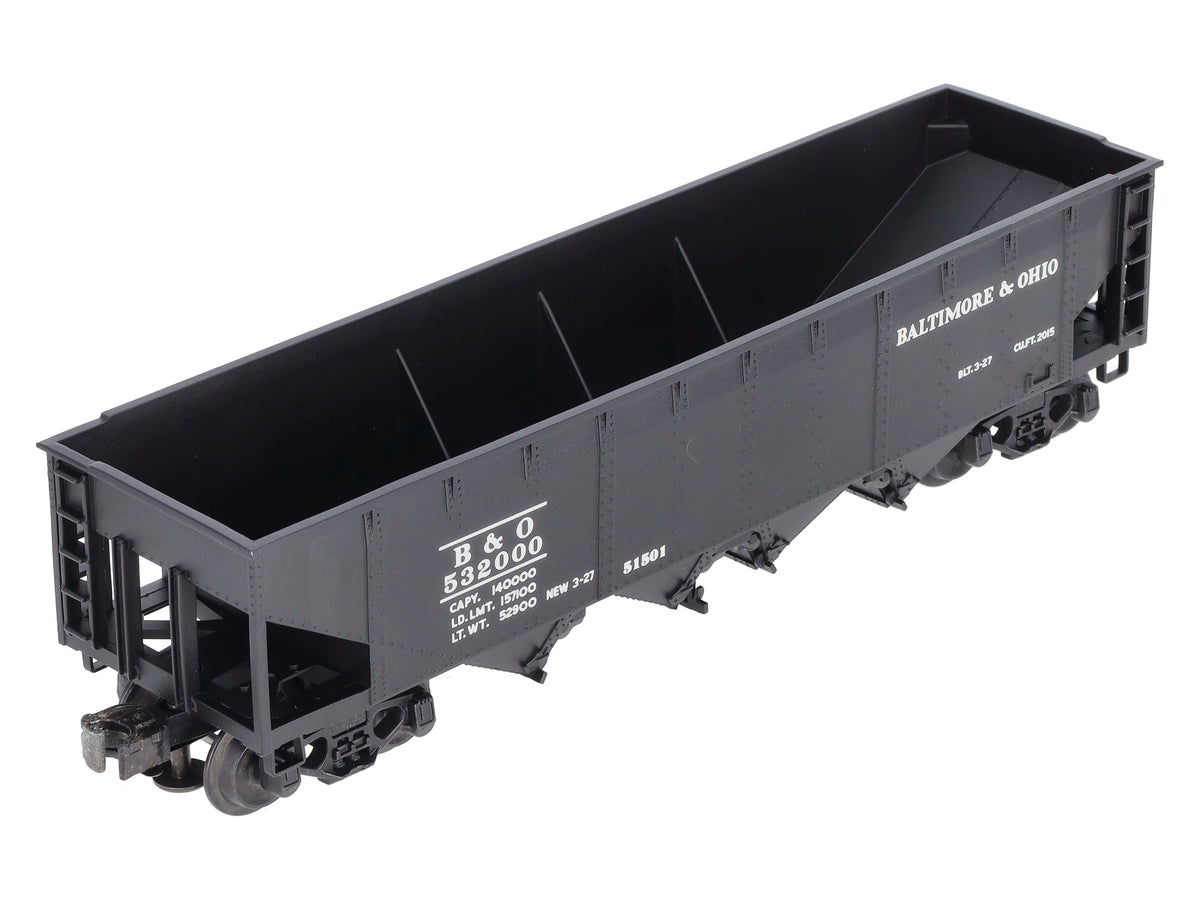 Lionel 6-51501 O Gauge Baltimore & Ohio Semi-Scale Diecast Hopper Car #532000 LN/Box