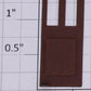 Lionel 9015-224 Right Hand Vestibule Door Red Oxide