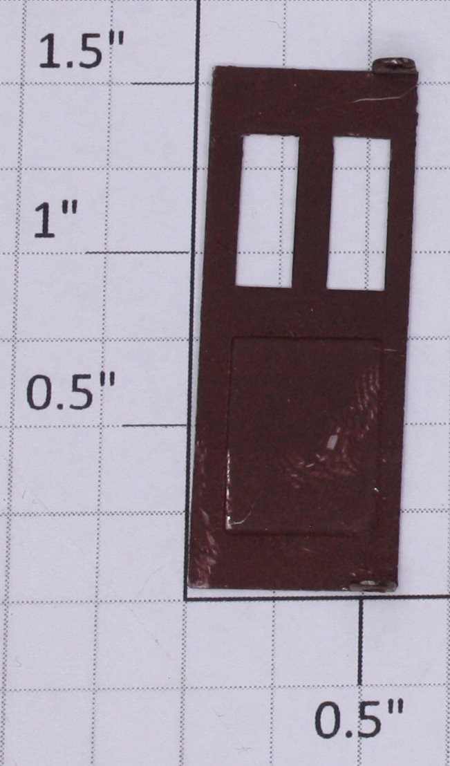 Lionel 9015-224 Left Hand Vestibule Door Red Oxide