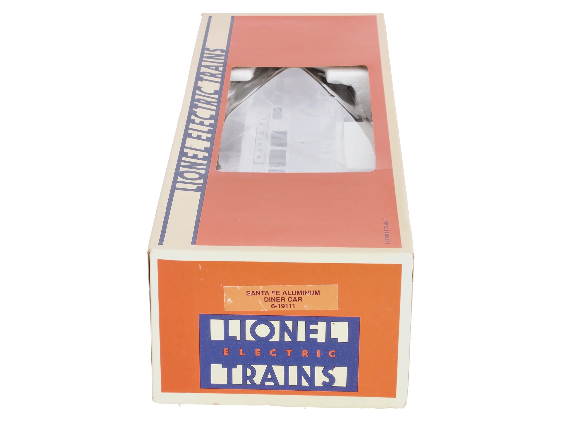 Lionel 6-19111 O Gauge Santa Fe Aluminum Diner Car #601 LN/Box