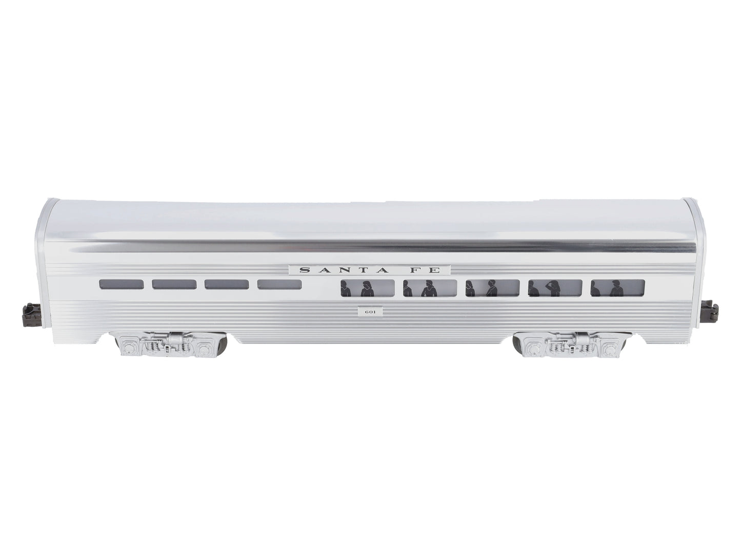 Lionel 6-19111 O Gauge Santa Fe Aluminum Diner Car #601 LN/Box