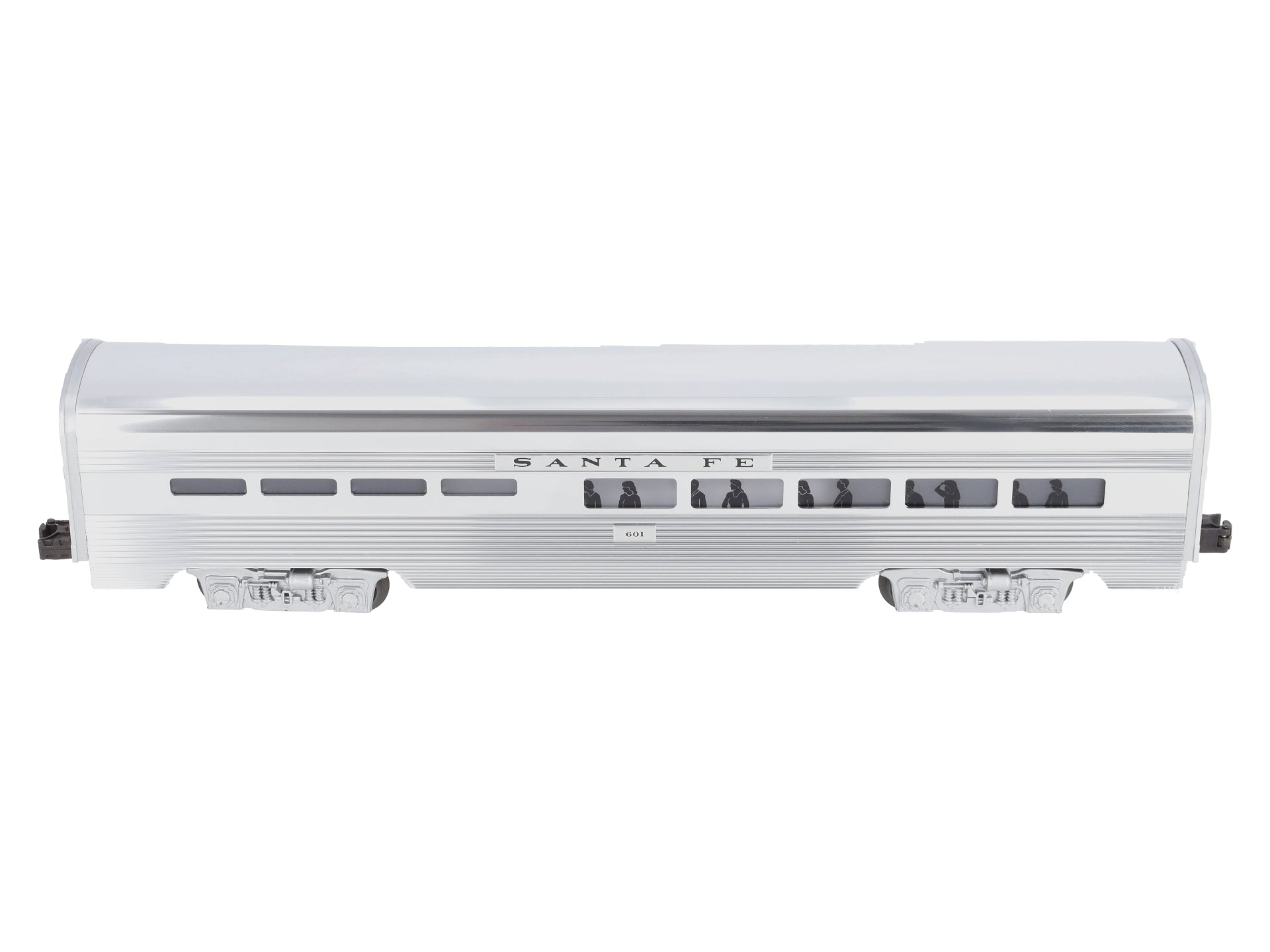 Lionel 6-19111 O Gauge Santa Fe Aluminum Diner Car #601 LN/Box