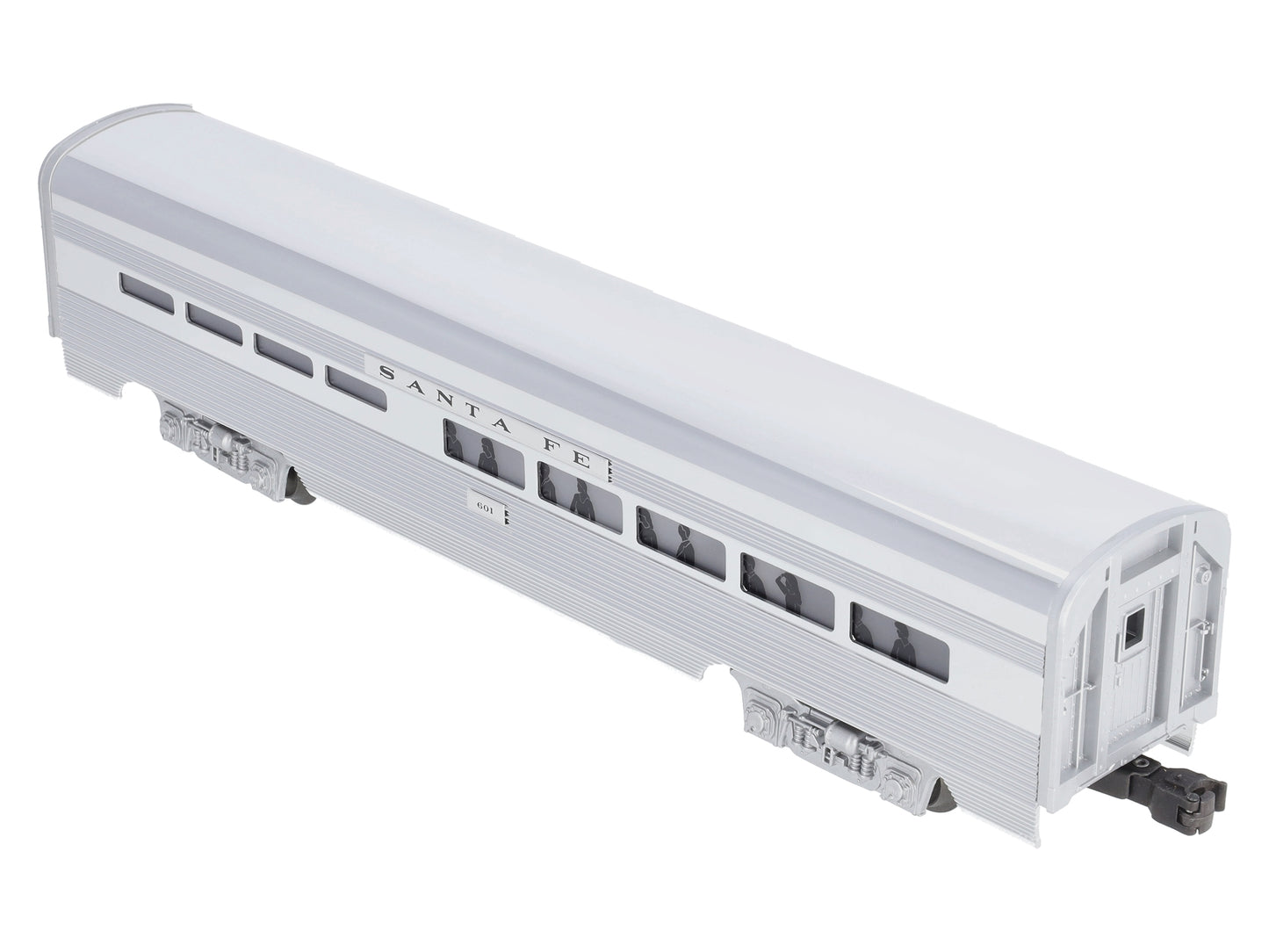 Lionel 6-19111 O Gauge Santa Fe Aluminum Diner Car #601 LN/Box
