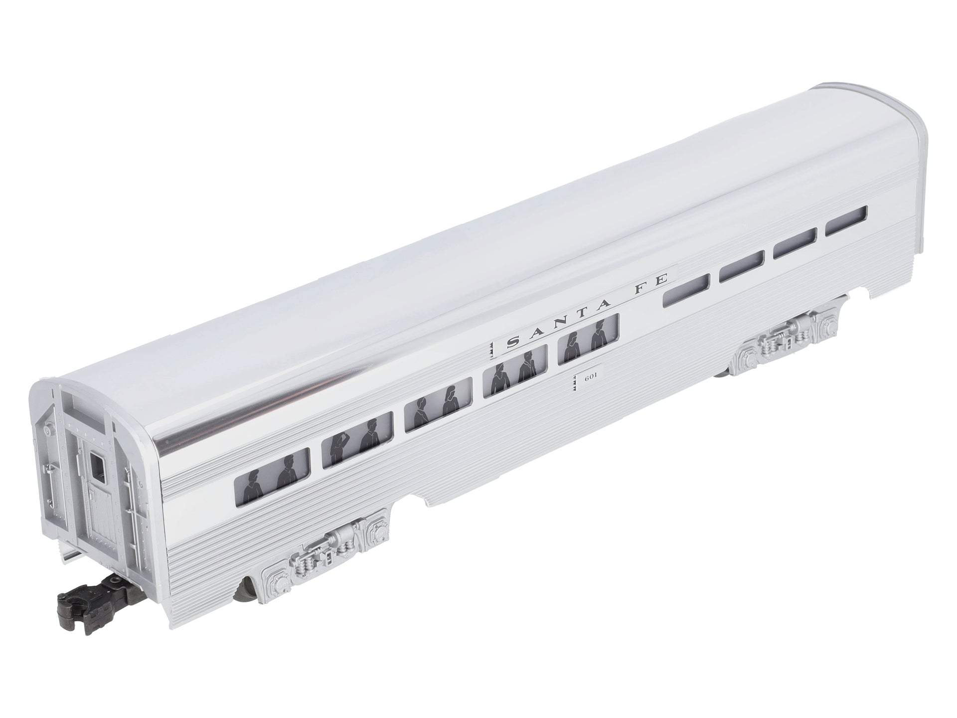 Lionel 6-19111 O Gauge Santa Fe Aluminum Diner Car #601 LN/Box